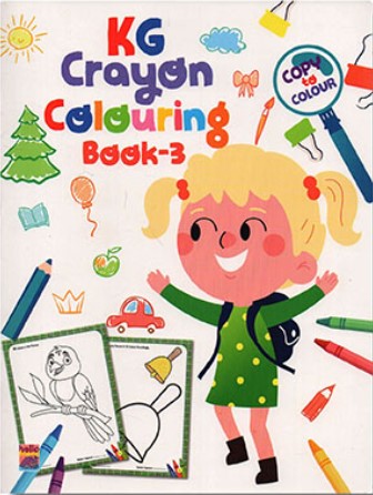 KG Crayon Colouring Book 3